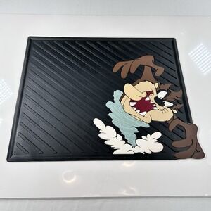 VTG '94 PlastiColor Looney Tunes Taz Tasmanian Devil Rubber Floor Mat 14x17 NEW